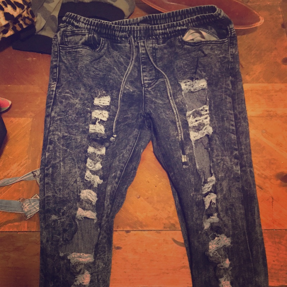 Ripped jeans